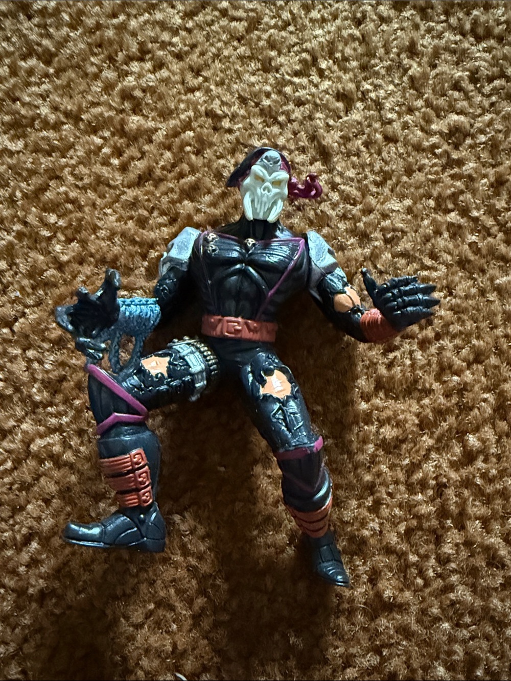 Vintage 1996 Hasbro GI Joe Cobra Extreme Iron Klaw 5" Action Figure